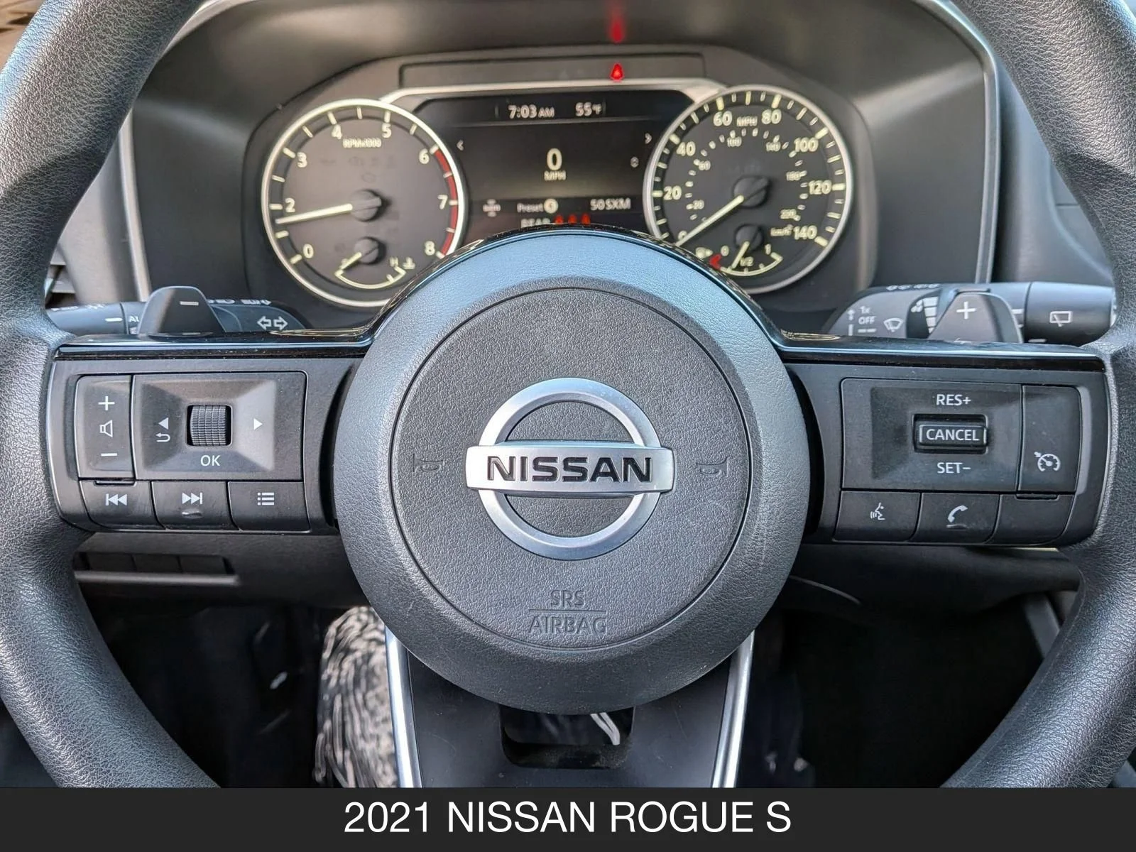 Used 2021 Gun Metallic Nissan S image 12