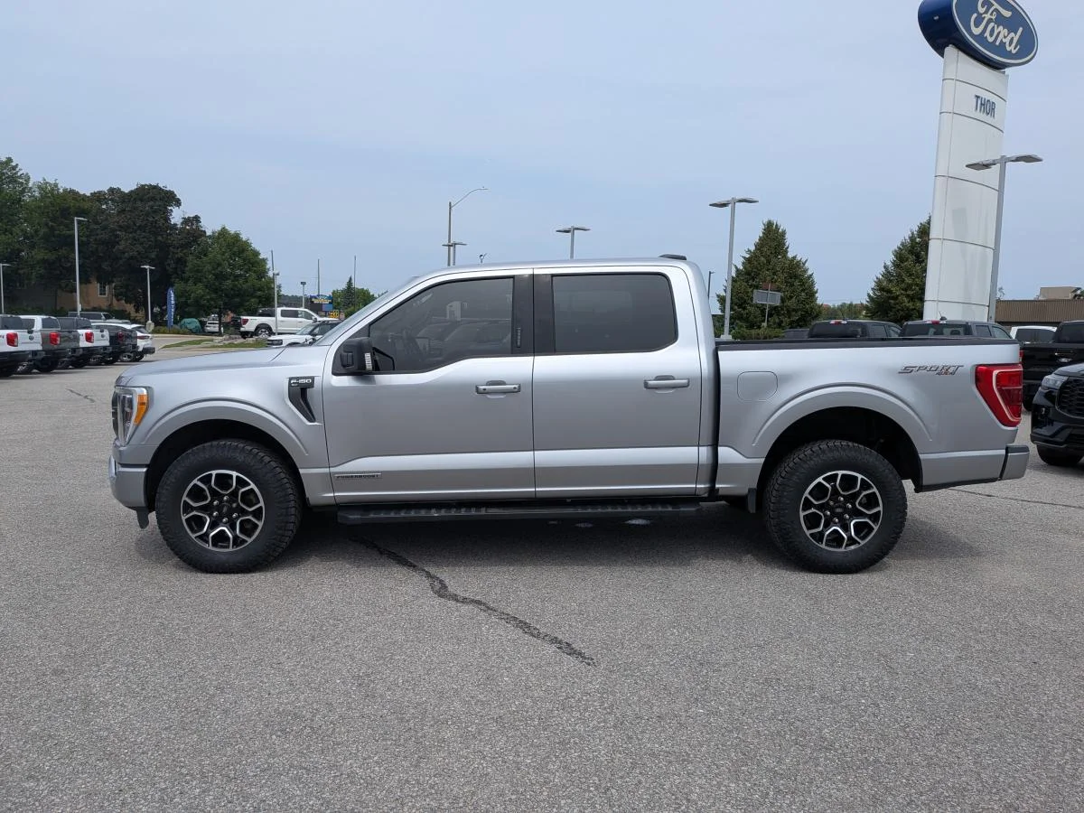 Used 2022 Silver Ford Xlt 4wd Supercrew image 11