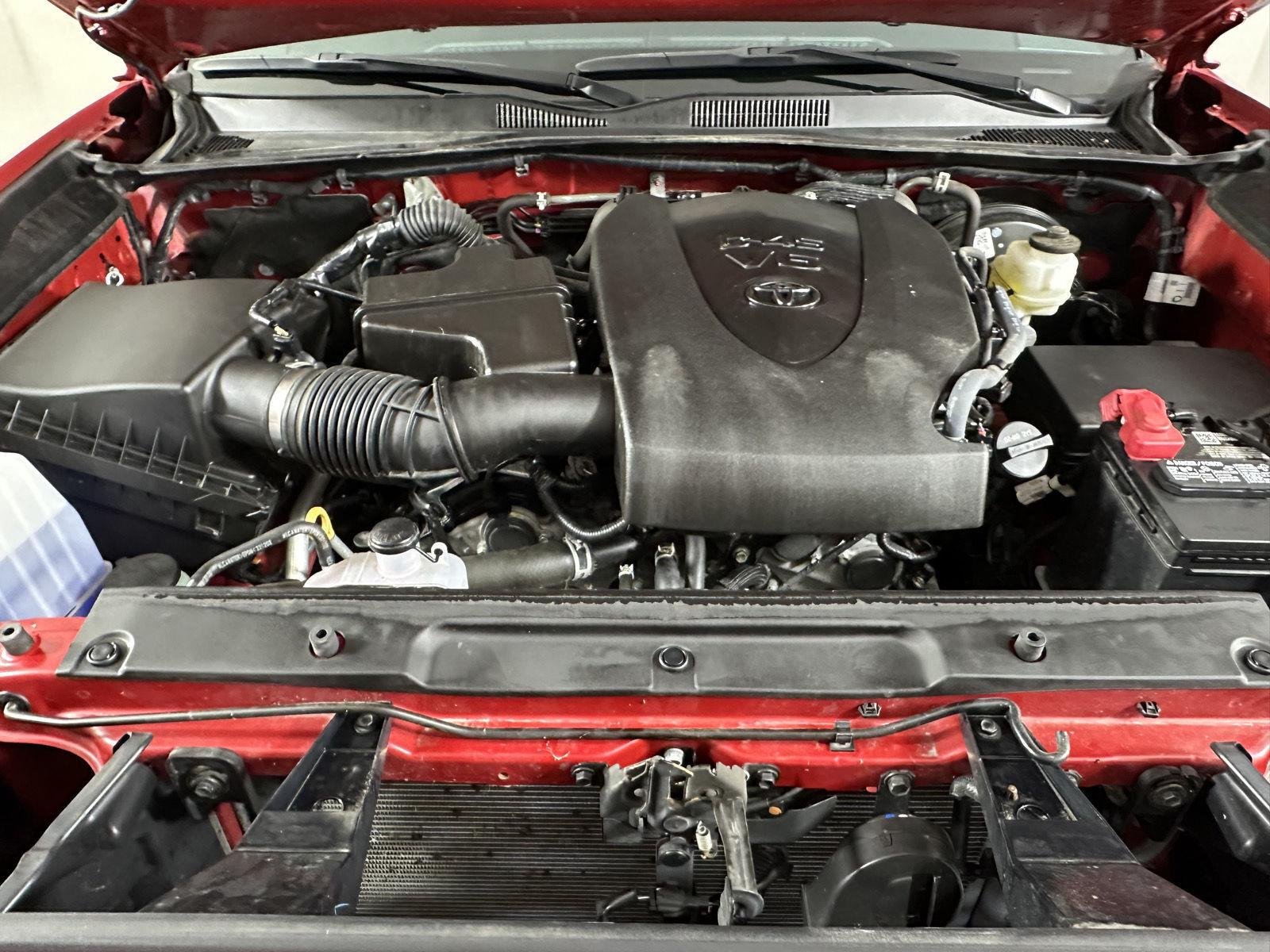Certified Used 2023 Barcelona Red Metallic Toyota TRD Sport image 4