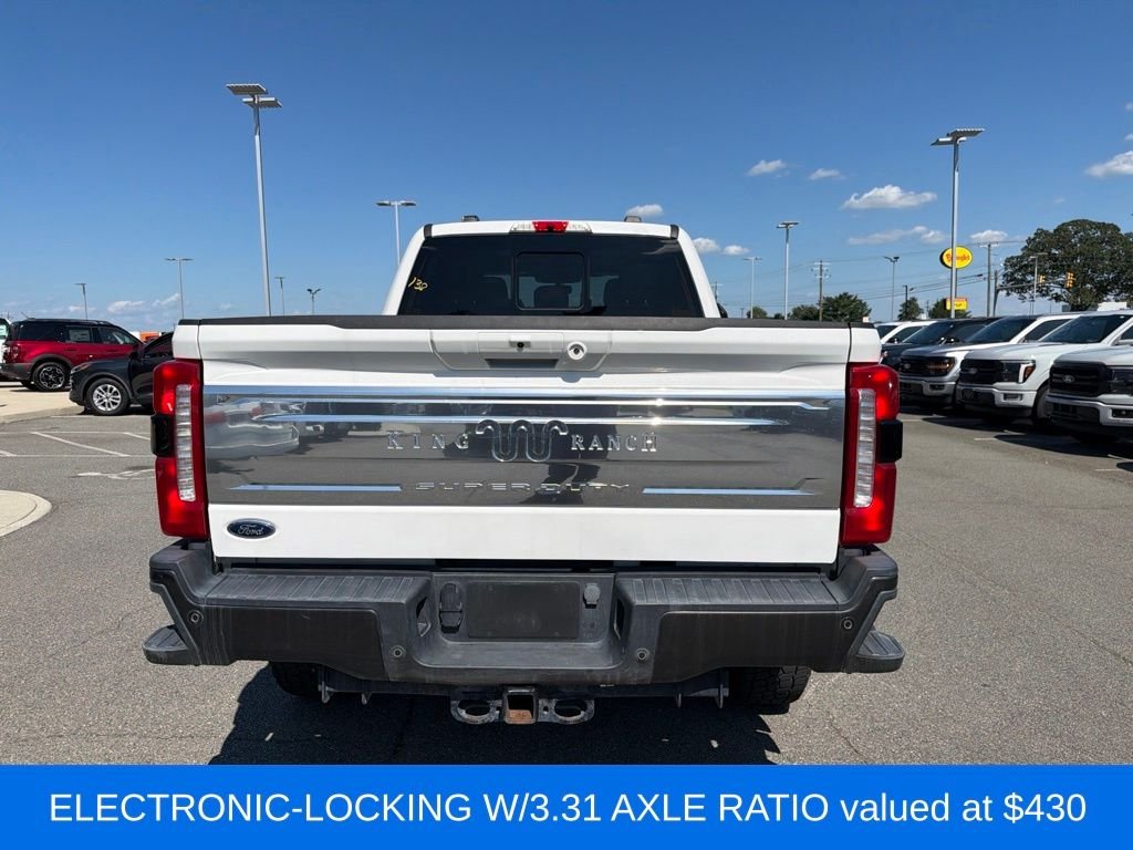 Certified Used 2024 Star White Ford King Ranch image 8