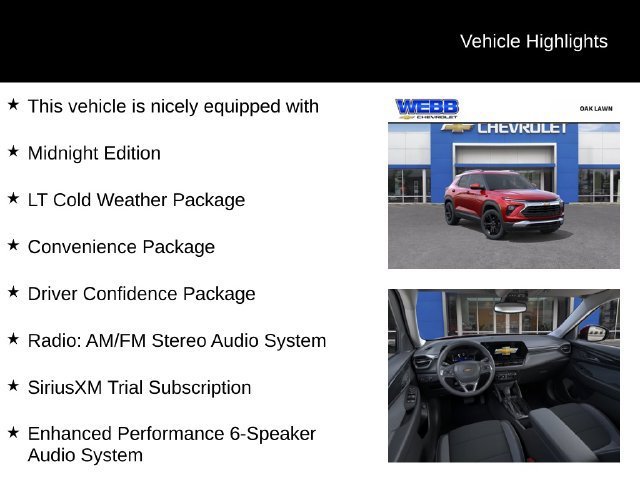 New 2026 Apex Red Chevrolet LT image 2