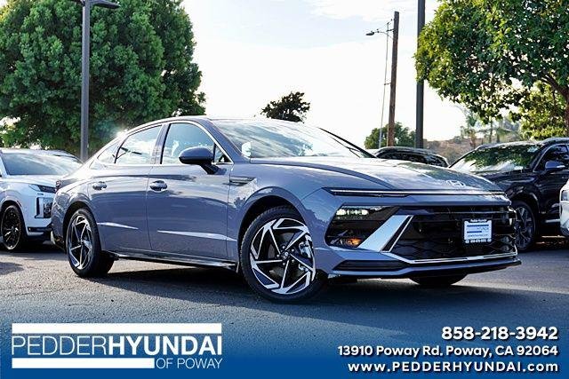 New 2026 Blue Hyundai SEL Sport image 1