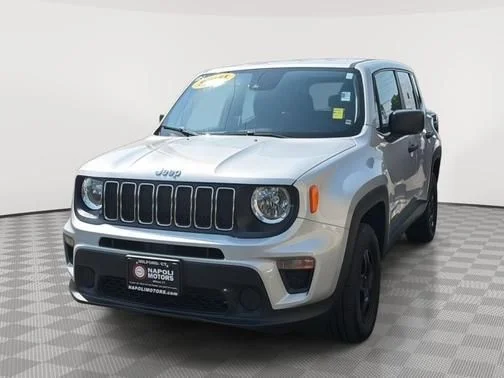 Used 2021 Silver Jeep Sport image 7