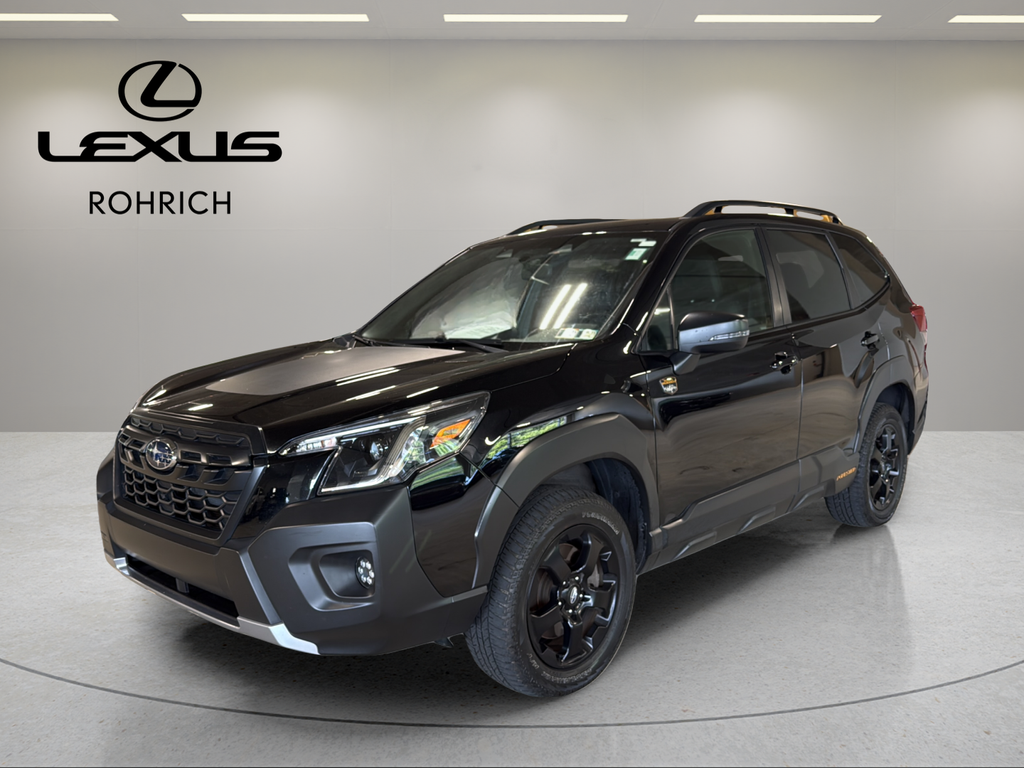 Used 2023 Black Subaru Wilderness image 1