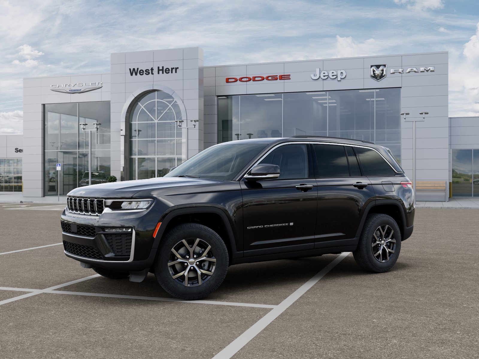 New 2026 Diamond Black Crystal Pearlcoat Jeep Limited image 15