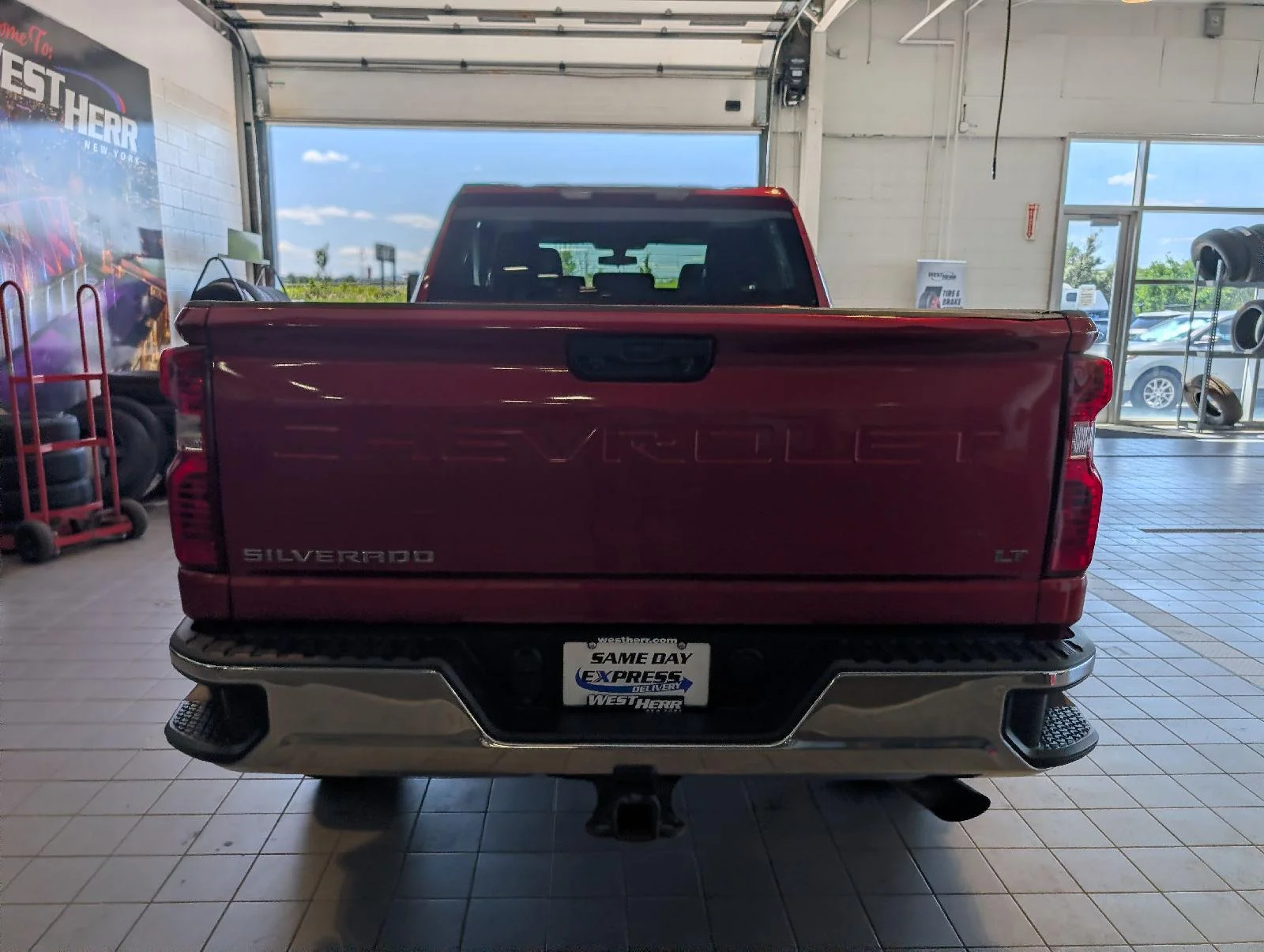 Used 2023 Cherry Red Tintcoat Chevrolet LT image 10
