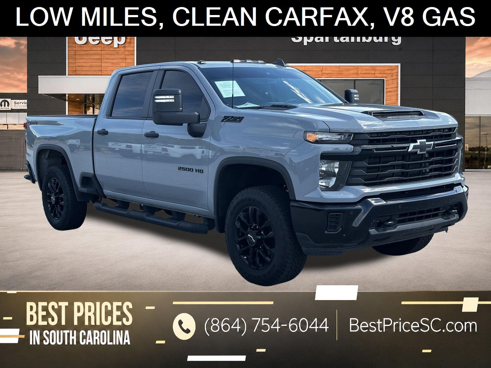 Used 2025 Slate Gray Metallic Chevrolet Custom image 1