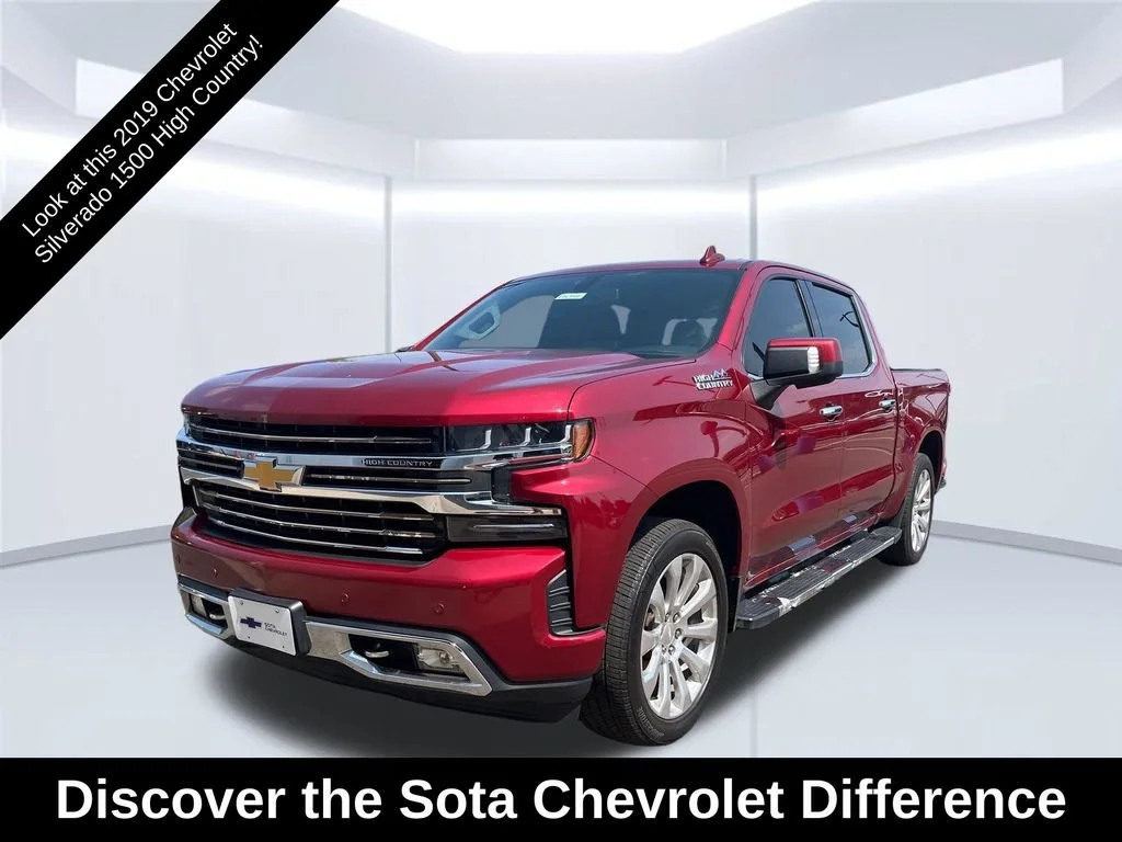 Used 2019 Red Chevrolet High Country image 1