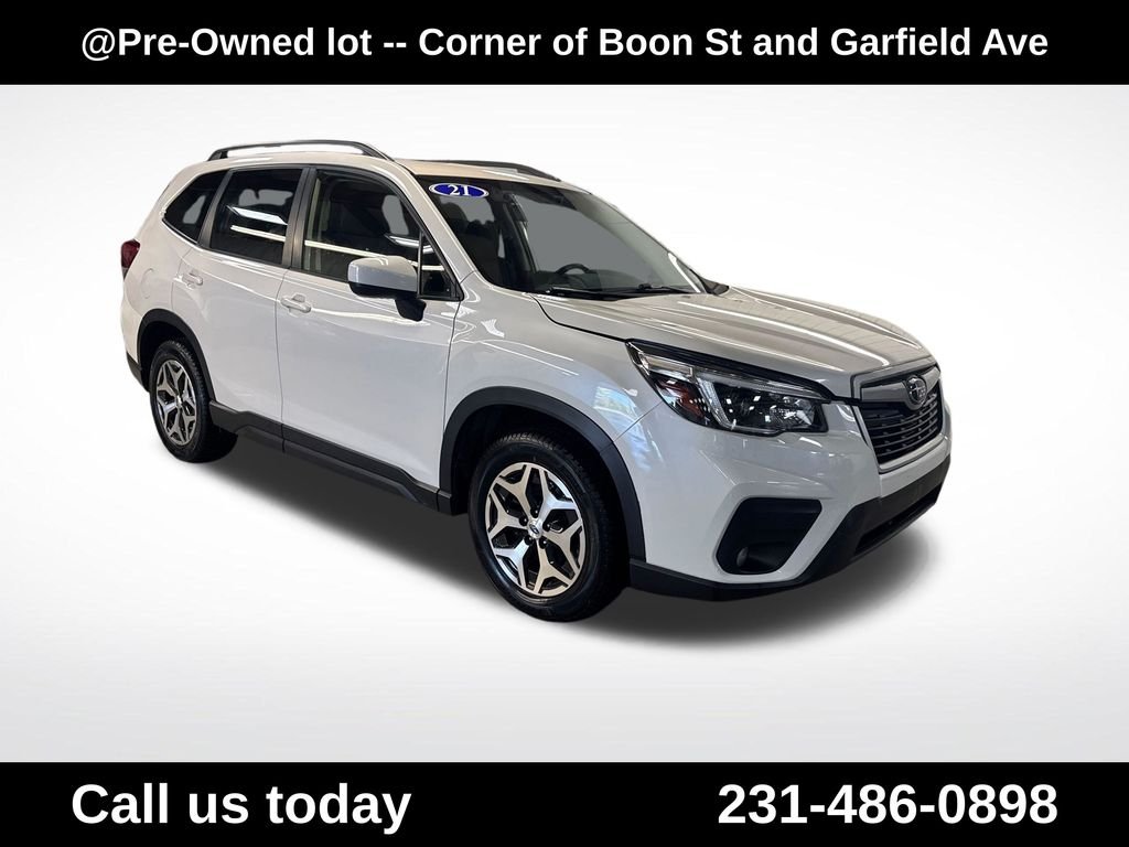 Used 2021 White Subaru Premium image 7