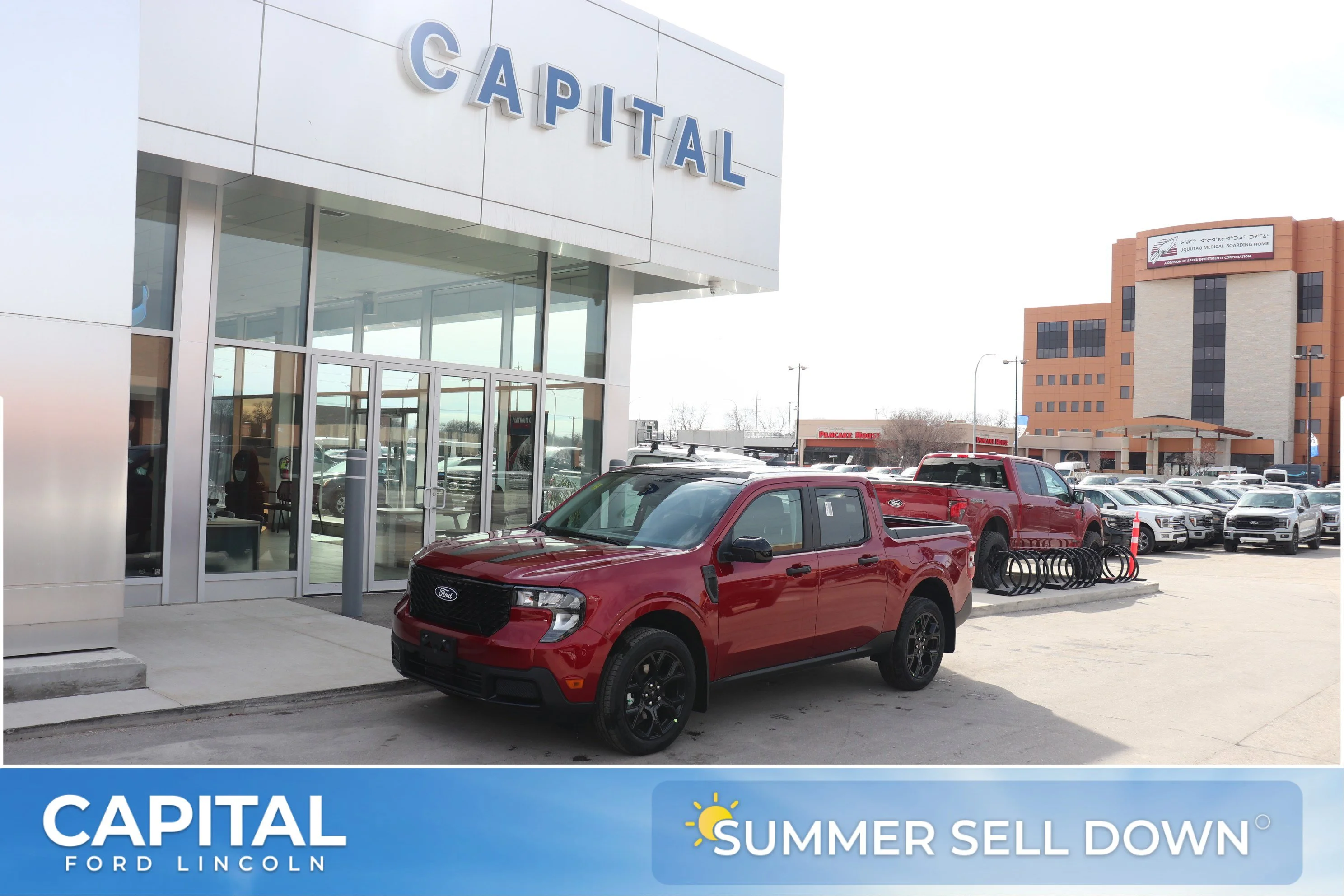 New 2026 RUBY RED METALLIC TINTED CC Ford XLT image 1