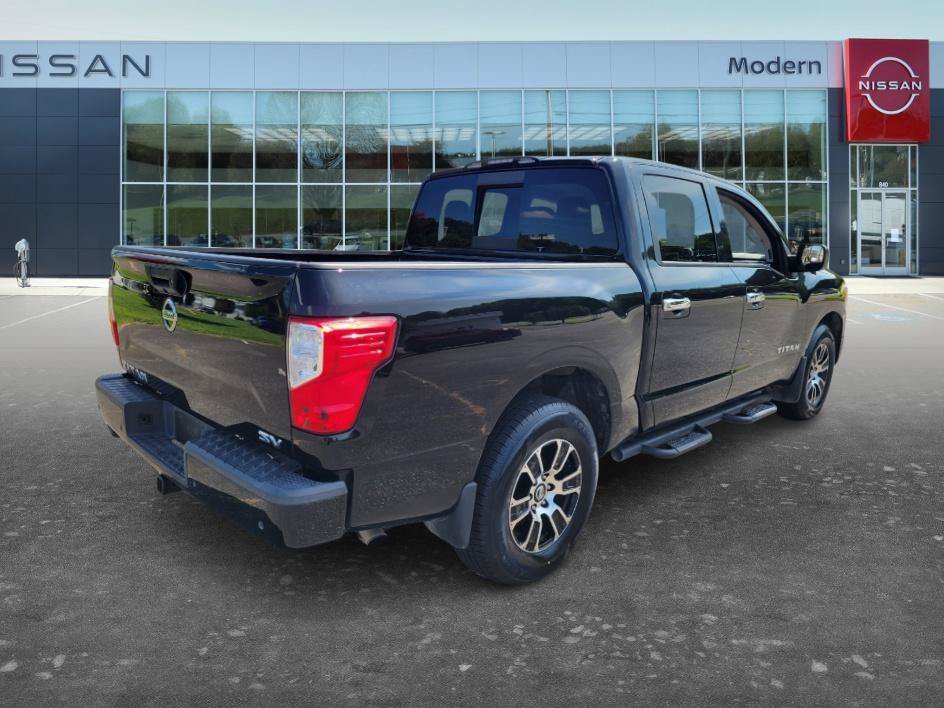 Used 2021 Super Black Nissan SV image 5