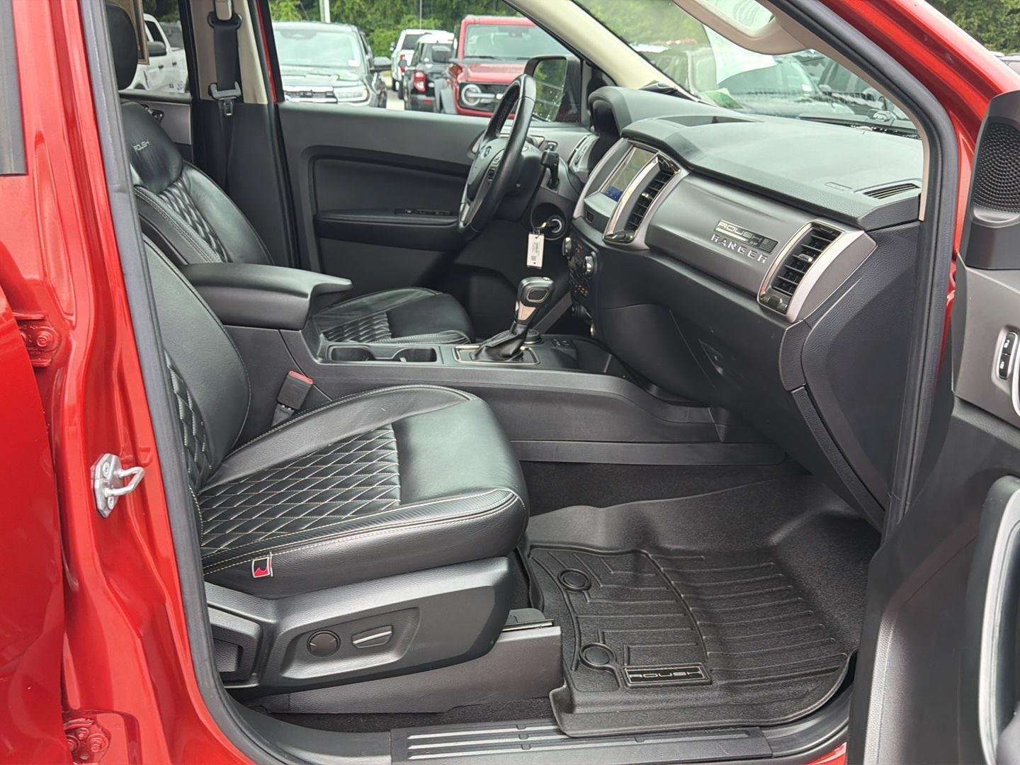 Used 2022 Hot Pepper Red Metallic Tinted Clearcoat Ford XLT Roush image 13