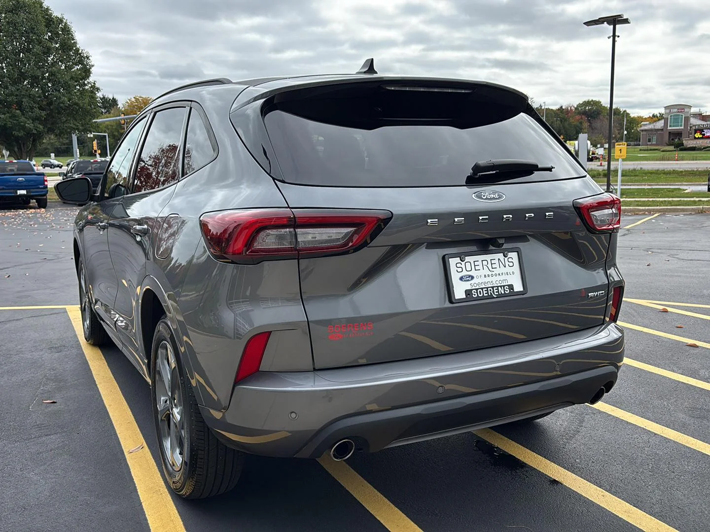 Certified Used 2024 Carbonized Gray Ford ST-Line image 29
