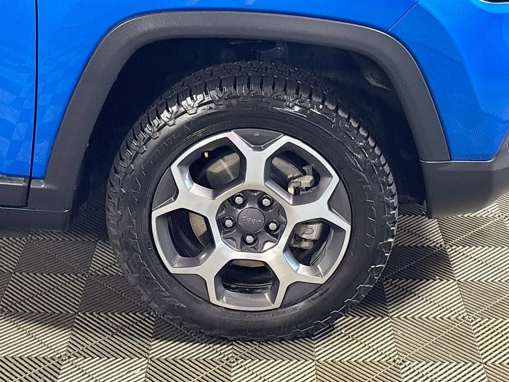 Used 2022 Blue Jeep Trailhawk image 22