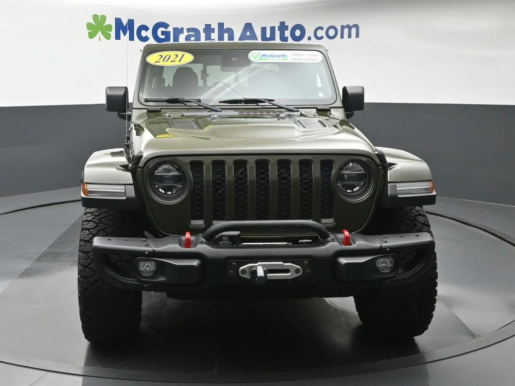 Certified Used 2021 Green Jeep Rubicon image 6