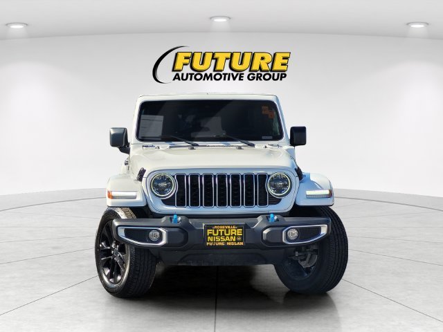 Used 2024 White Jeep Sahara 4xe image 2