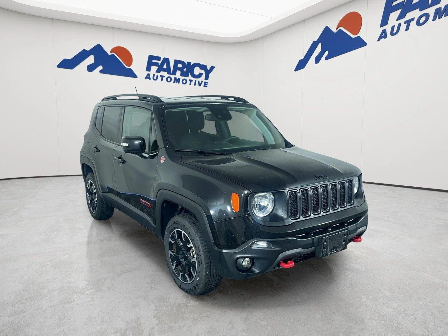 Used 2023 Black Clearcoat Jeep Trailhawk image 4