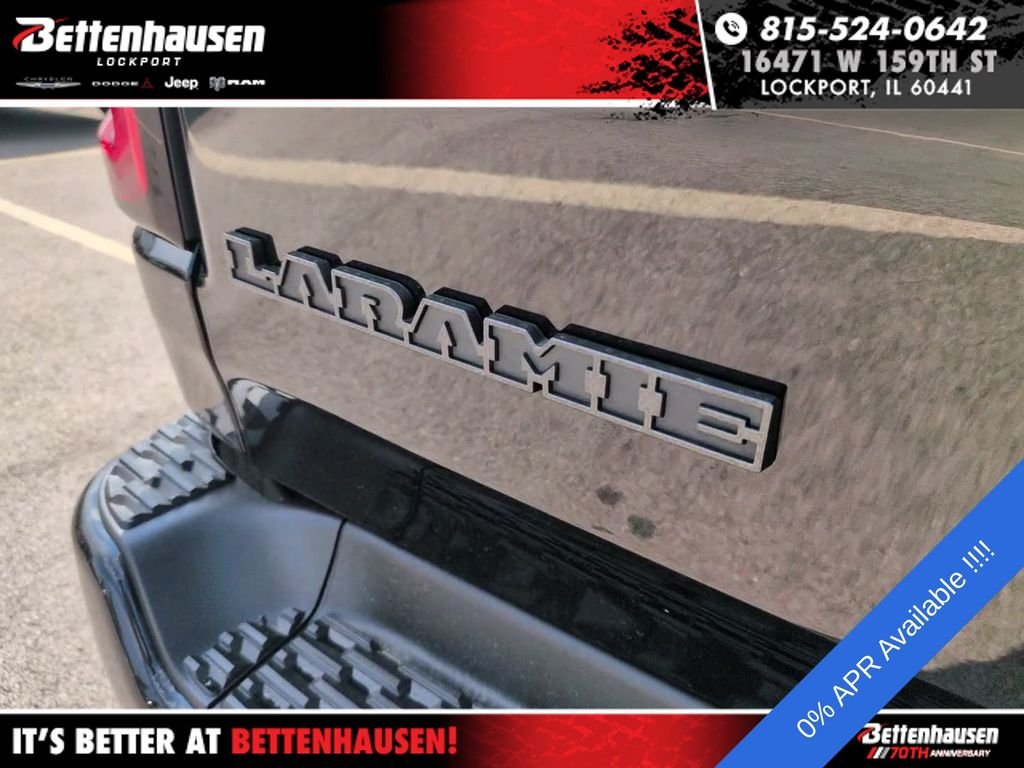 New 2027 Diamond Black Crystal Pearl-Coat Exterior Paint RAM Laramie image 9