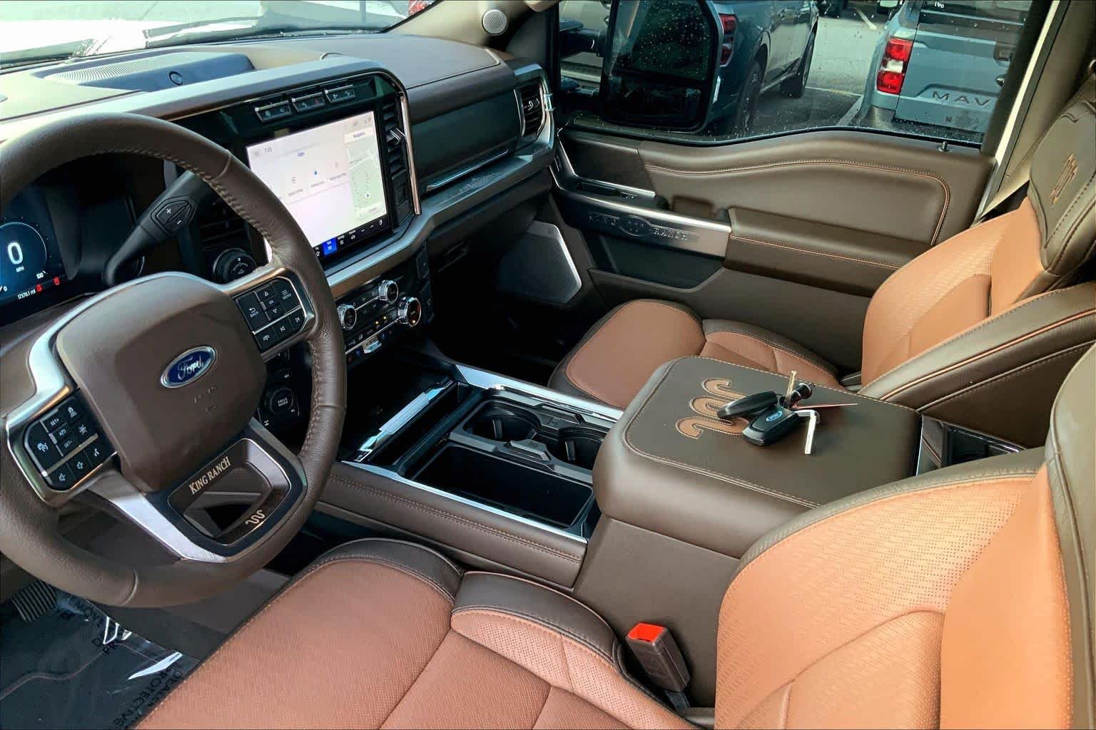 Used 2023 Star White Metallic Tri-Coat Ford King Ranch image 16