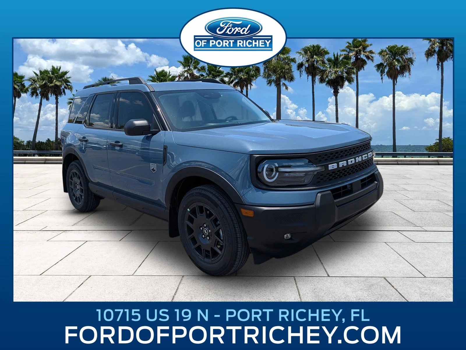 New 2026 Azure Gray Metallic Tri-Coat Ford Big Bend® image 1