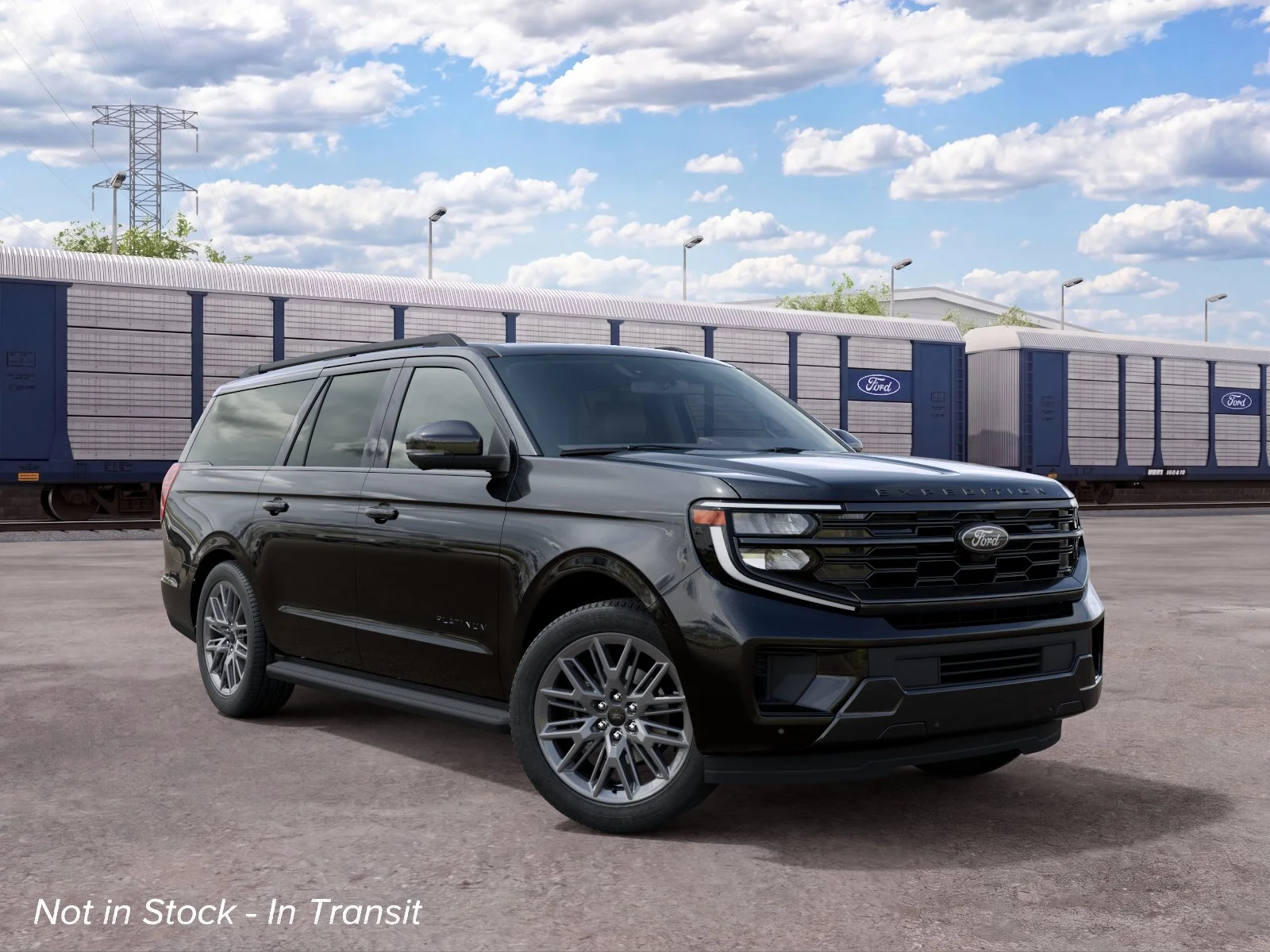 New 2027 Agate Black Metallic Ford MAX Platinum image 4