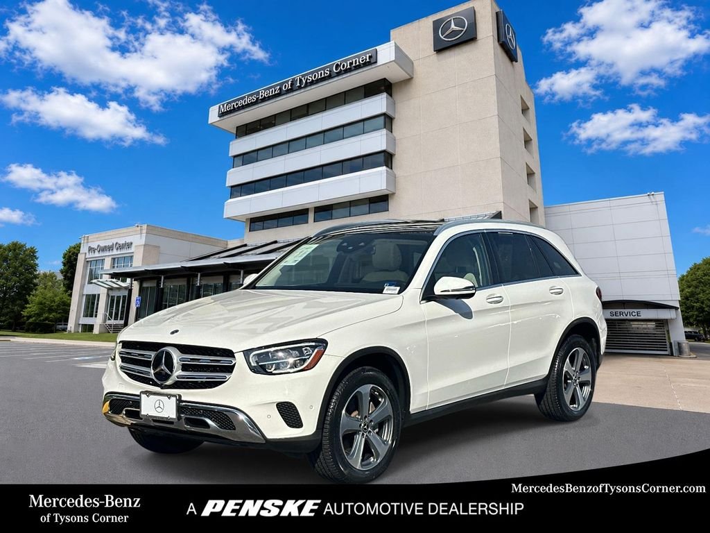 Certified Used 2022 Polar White Mercedes-Benz GLC 300 image 1