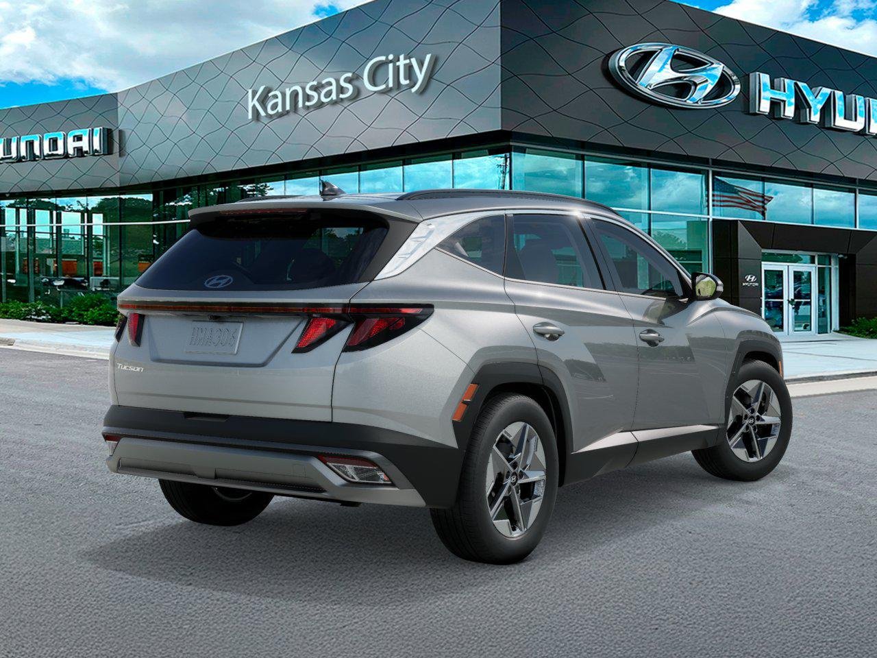 New 2026 Shimmering Silver Hyundai SEL FWD image 4