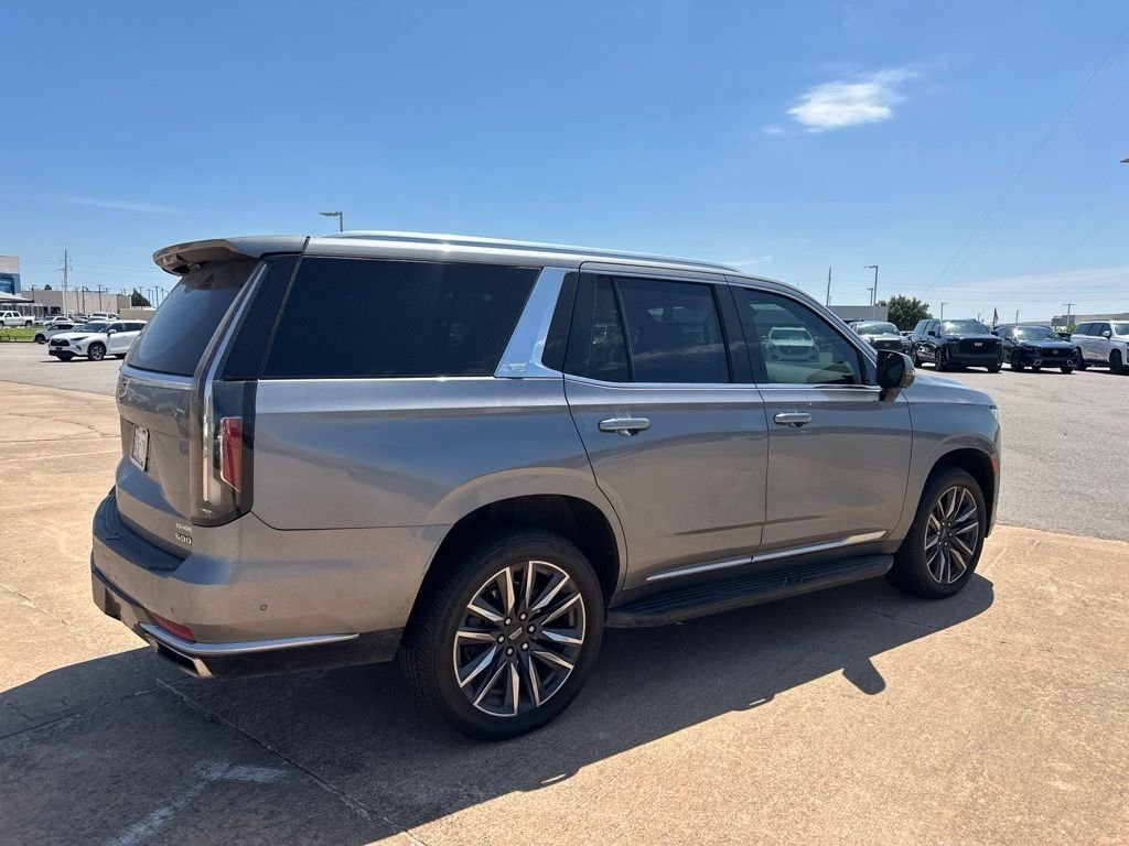 Used 2021 Gray Cadillac Premium Luxury image 3