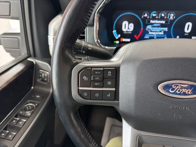 Used 2021 Antimatter Blue Metallic Ford Lariat image 33