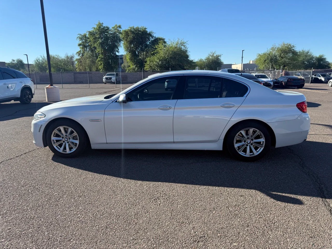 Used 2014 White BMW 528i image 8