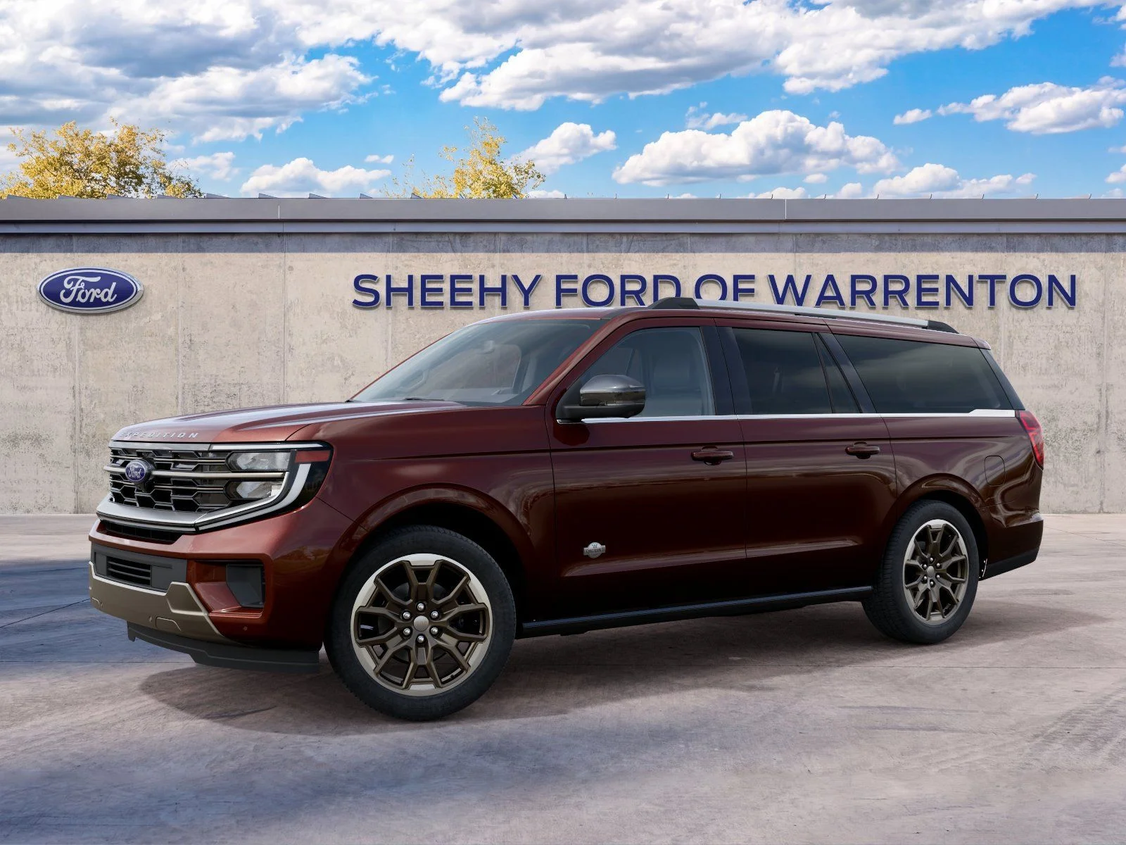 New 2027 Bronze Fire Metallic Tinted Clearcoat Ford King Ranch image 3