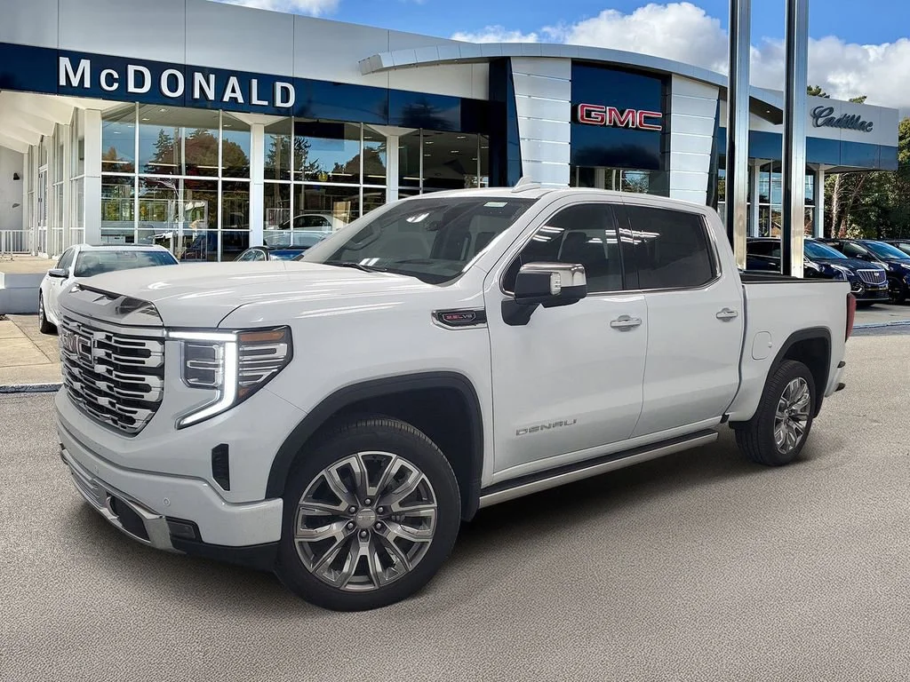 New 2026 Glacier White Tricoat GMC Denali image 1