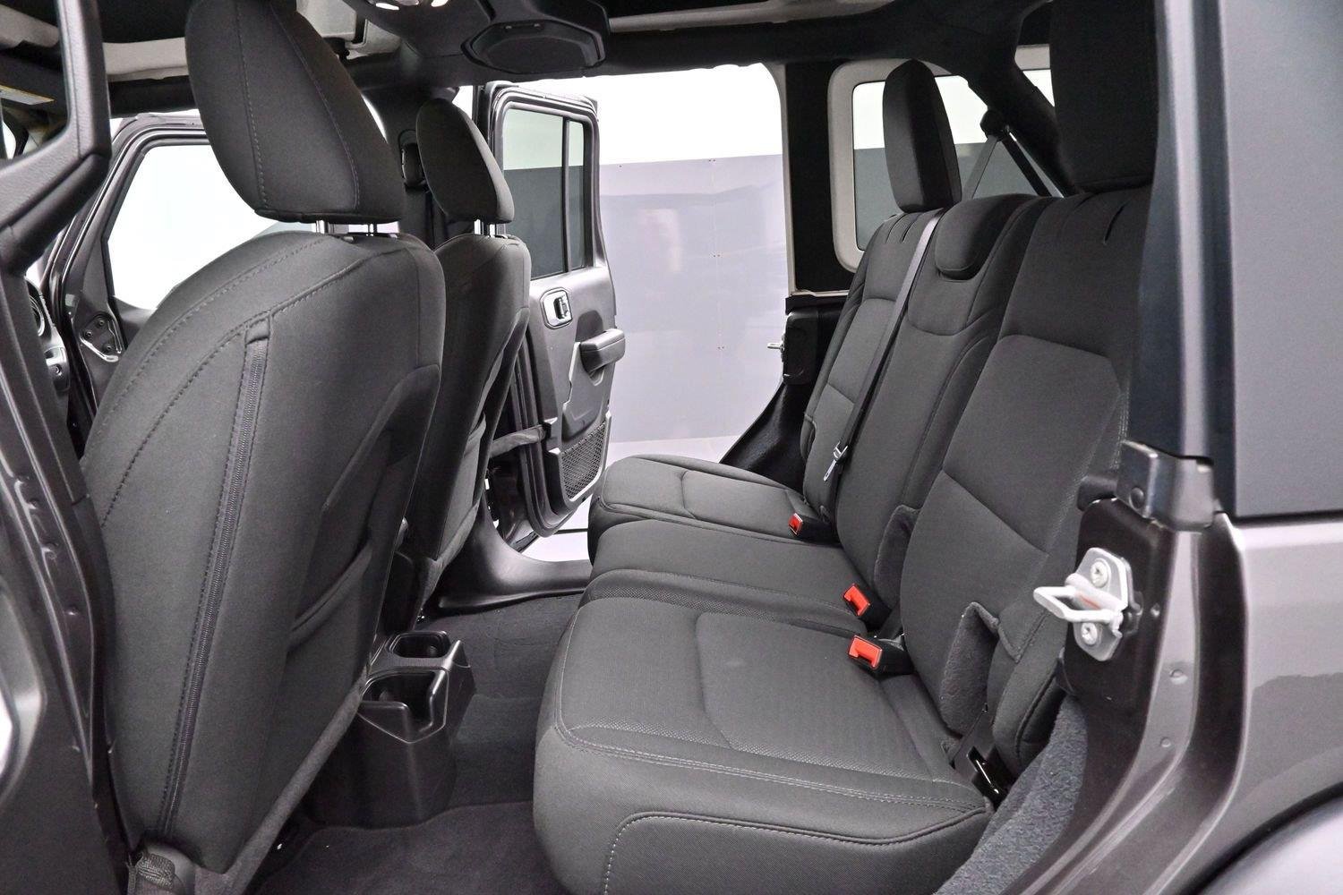 Used 2022 Granite Crystal Metallic Clearcoat Jeep Unlimited Sport Altitude image 26