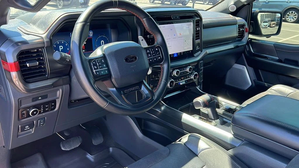 Certified Used 2025 Antimatter Blue Metallic Ford Raptor image 13