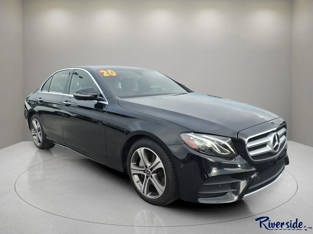 Used 2020 Black Mercedes-Benz E 350 image 1