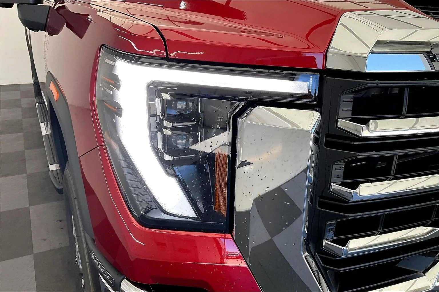 New 2026 Volcanic Red Tintcoat GMC SLT image 15