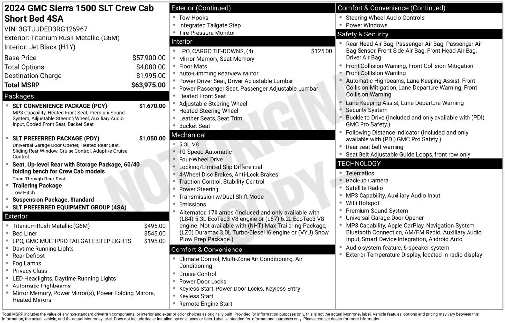 Certified Used 2024 Silver GMC SLT image 11