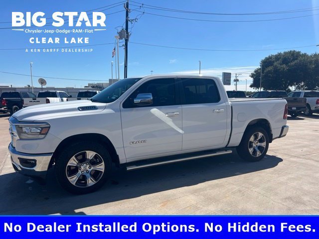 Used 2023 Bright White Clearcoat Ram Laramie image 1
