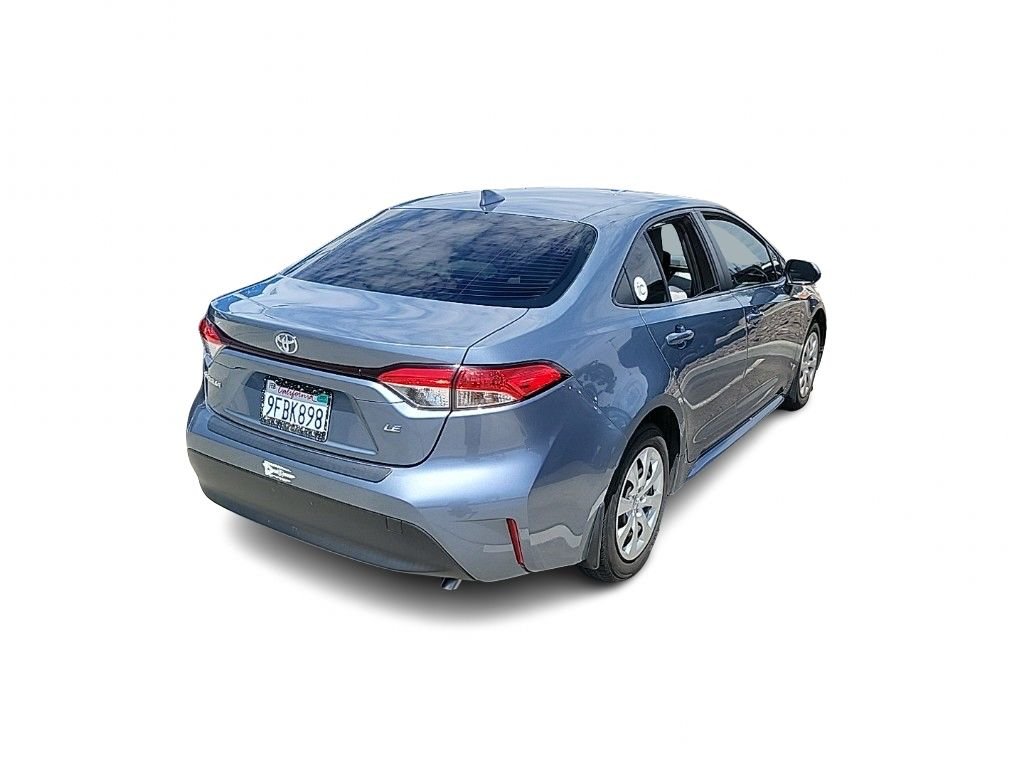 Used 2023 Blue Toyota LE image 6
