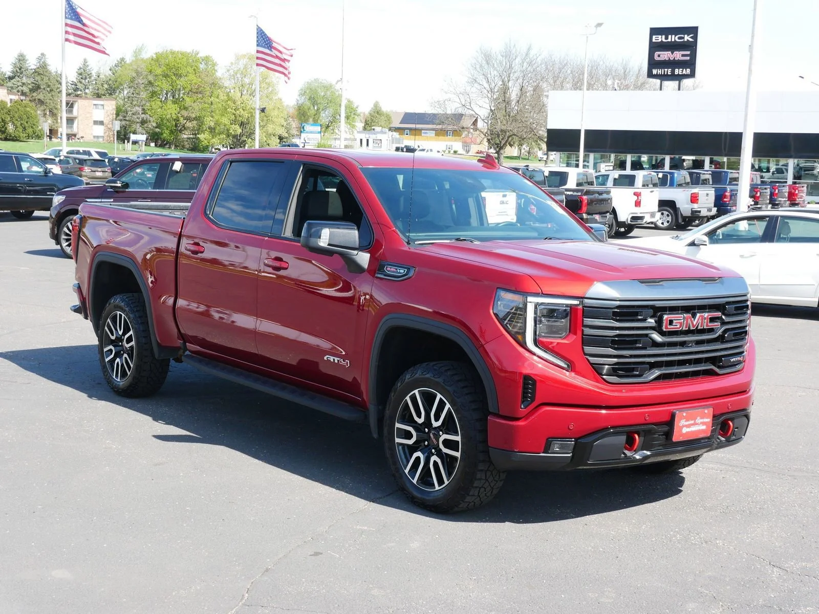Used 2024 GMC Sierra 1500 AT4 with VIN 3GTUUEEL1RG273107 for sale in White Bear Lake, Minnesota