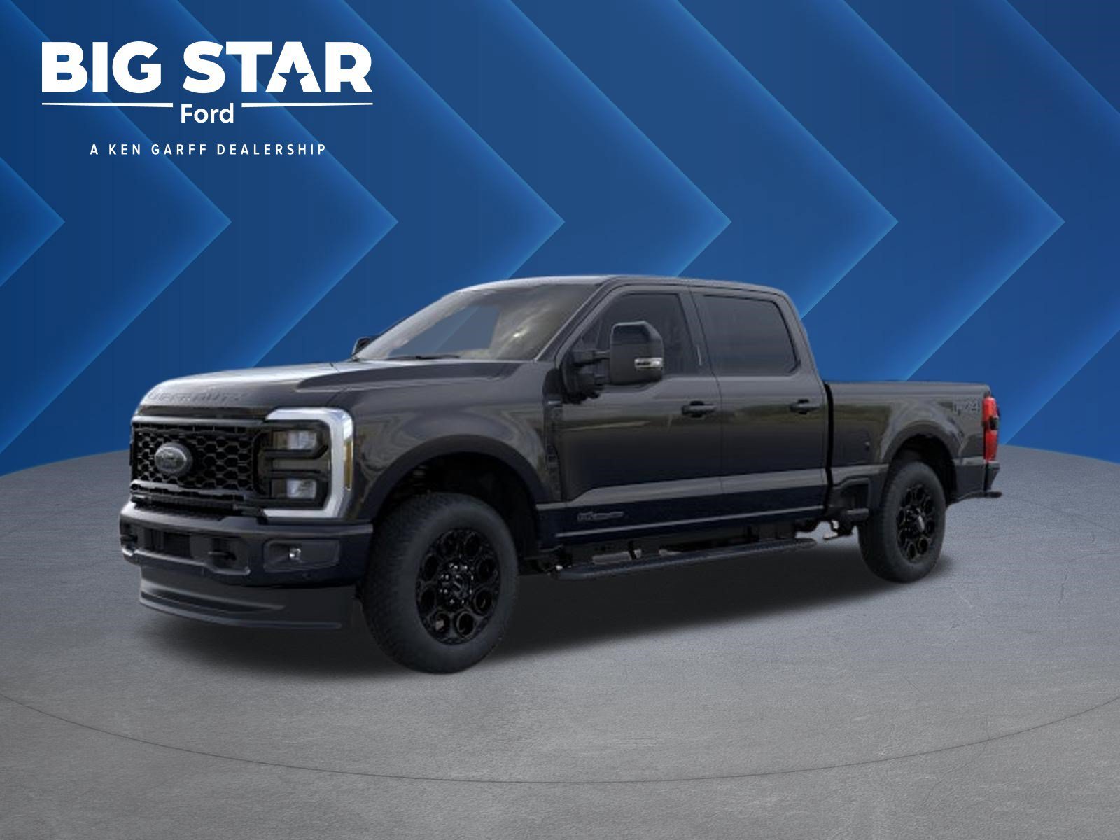 New 2026 Agate Black Metallic Ford LARIAT image 1