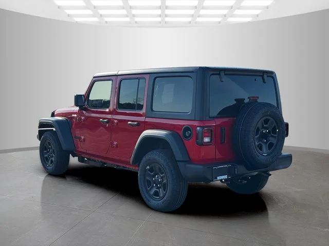 New 2026 Firecracker Red Clear-Coat Exterior Paint Jeep Sport image 5