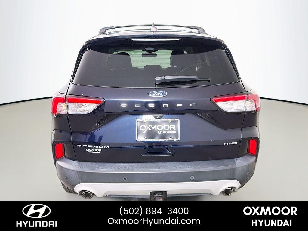 Used 2021 Antimatter Blue Metallic Ford Titanium image 6