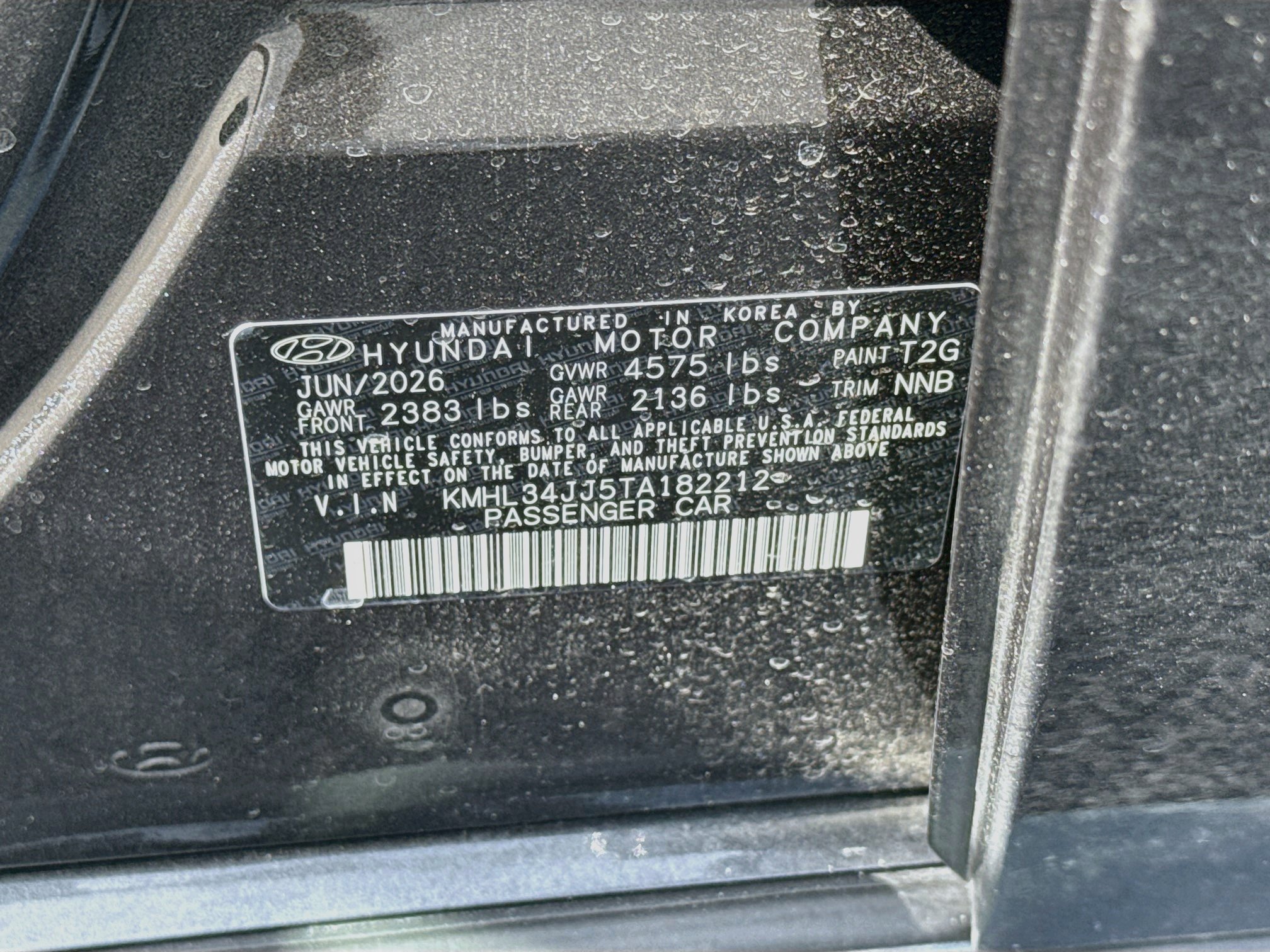 New 2026 Portofino Gray Hyundai SEL image 50