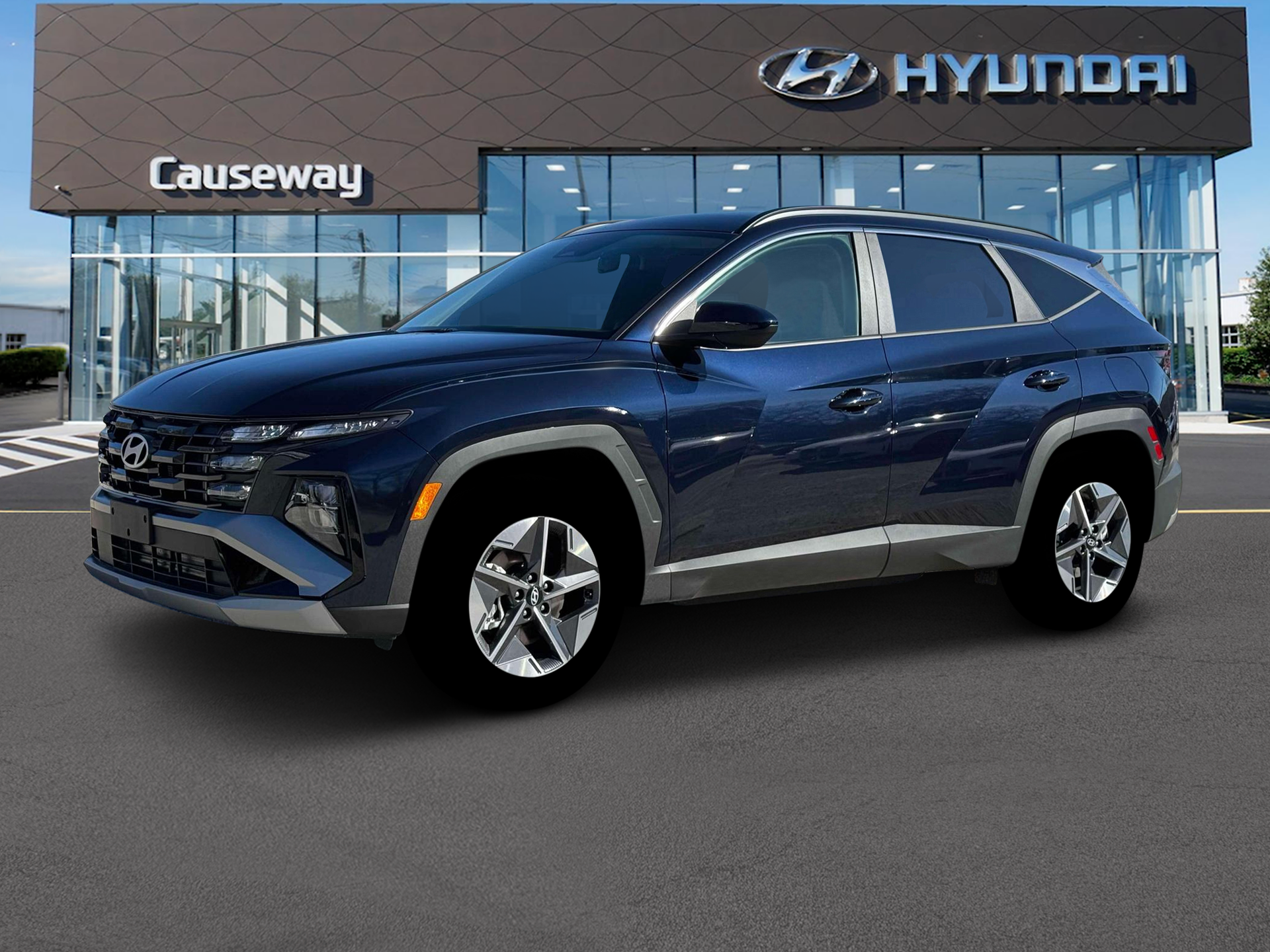 New 2026 Blue Hyundai SEL image 2