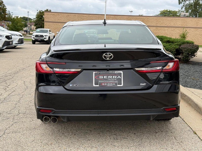 Certified Used 2025 MIDNIGHT BLACK METAL Toyota SE image 4
