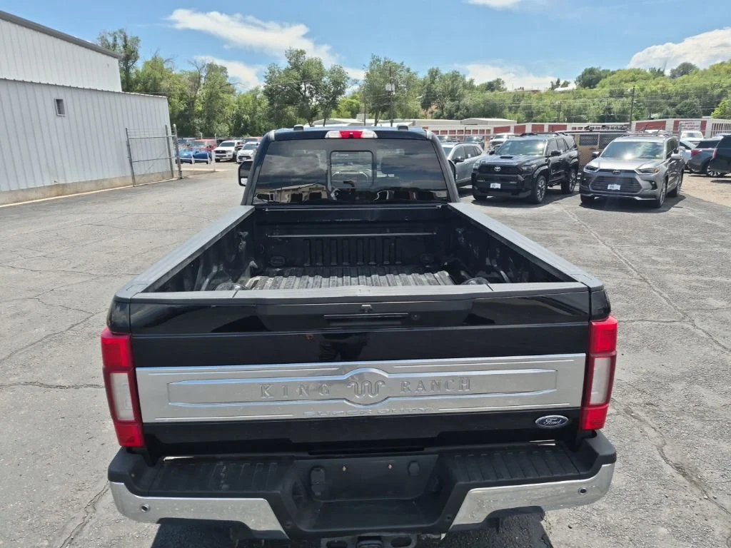 Used 2020 Agate Black Metallic Ford King Ranch image 10
