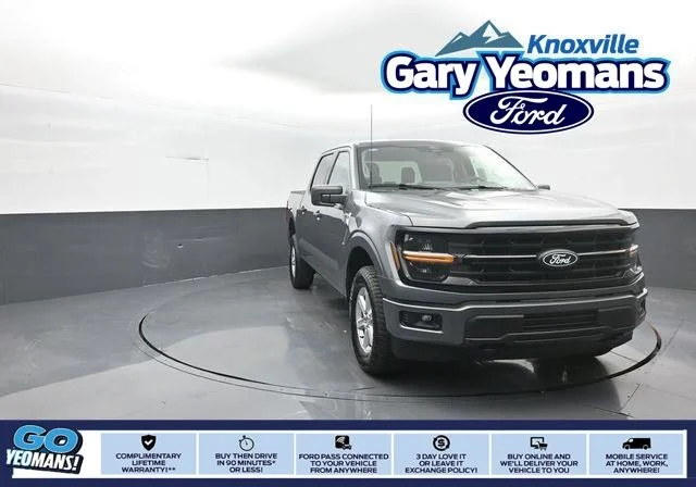 New 2026 Carbonized Gray Metallic Ford XLT image 1