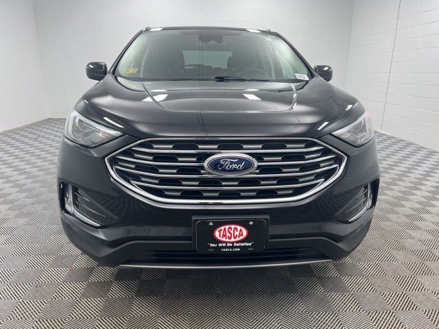 Used 2022 Agate Black Metallic Ford SEL image 3