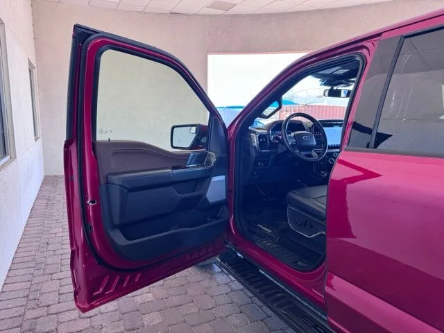 Certified Used 2022 Rapid Red Metallic Tinted Clearcoat Ford Lariat image 9